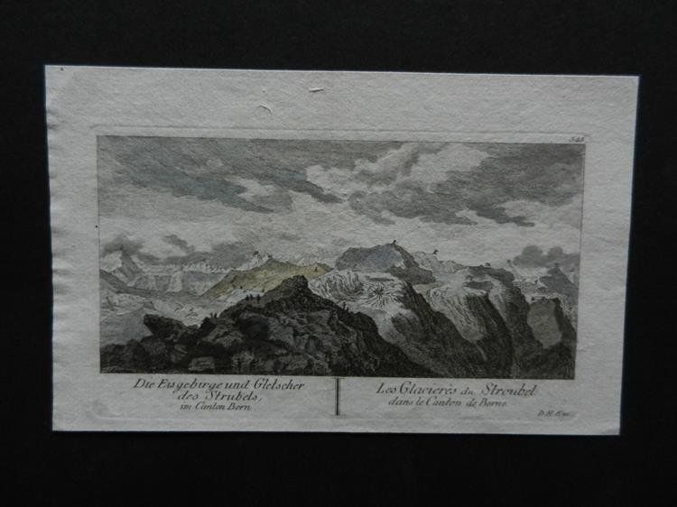 Incisioni: Gletscher des Strubels Berner Oberland – Usato da Risch venduto da Rischli15