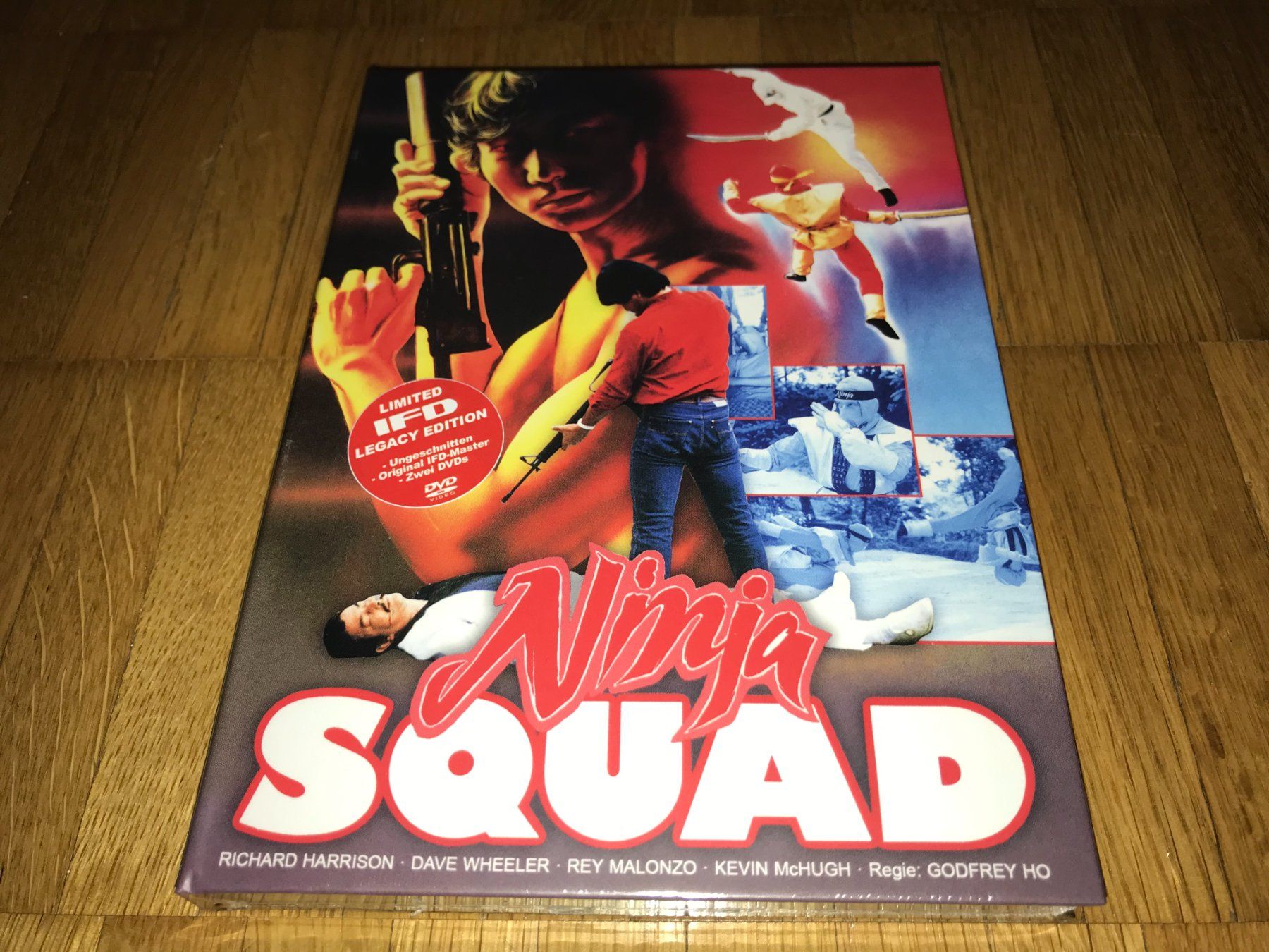 Tutti i DVDs: Ninja Squad - MEDIABOOK - A - UNCUT – Nuovo e nell'imballaggio originale da Basel venduto da havsok