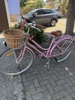 Damenvelo Ganggurru rosa mit Korb guter Zustand