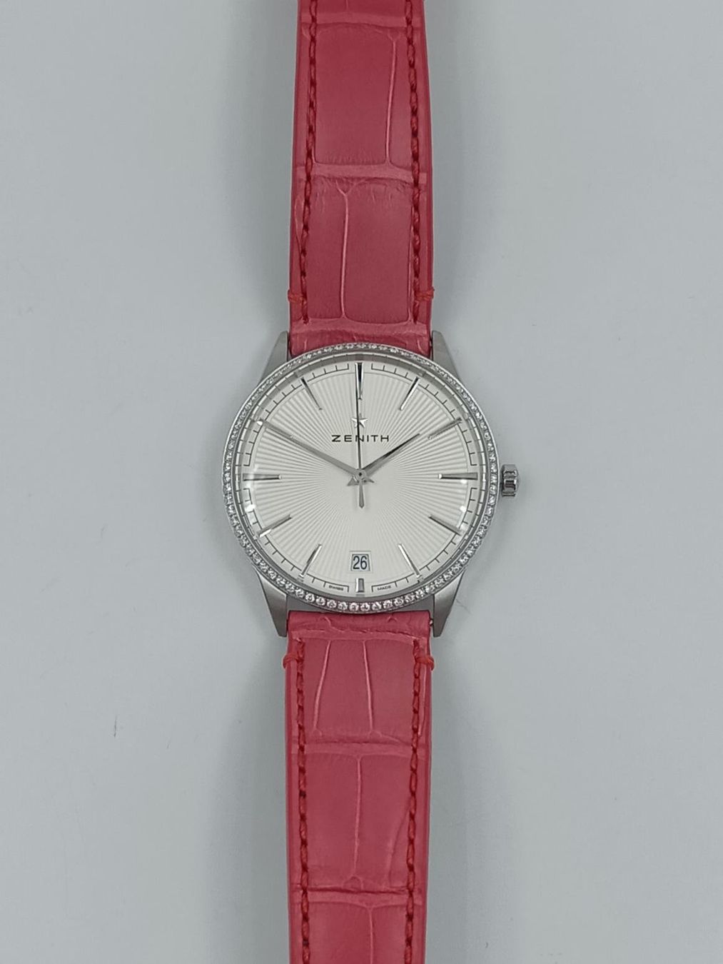 Zenith Orologi: ZENITH "ELITE CLASSIC" MIT DIAMANTLÜNETTE, 36 MM – Nuovo (secondo la descrizione) da Luzern venduto da EdiGem 5