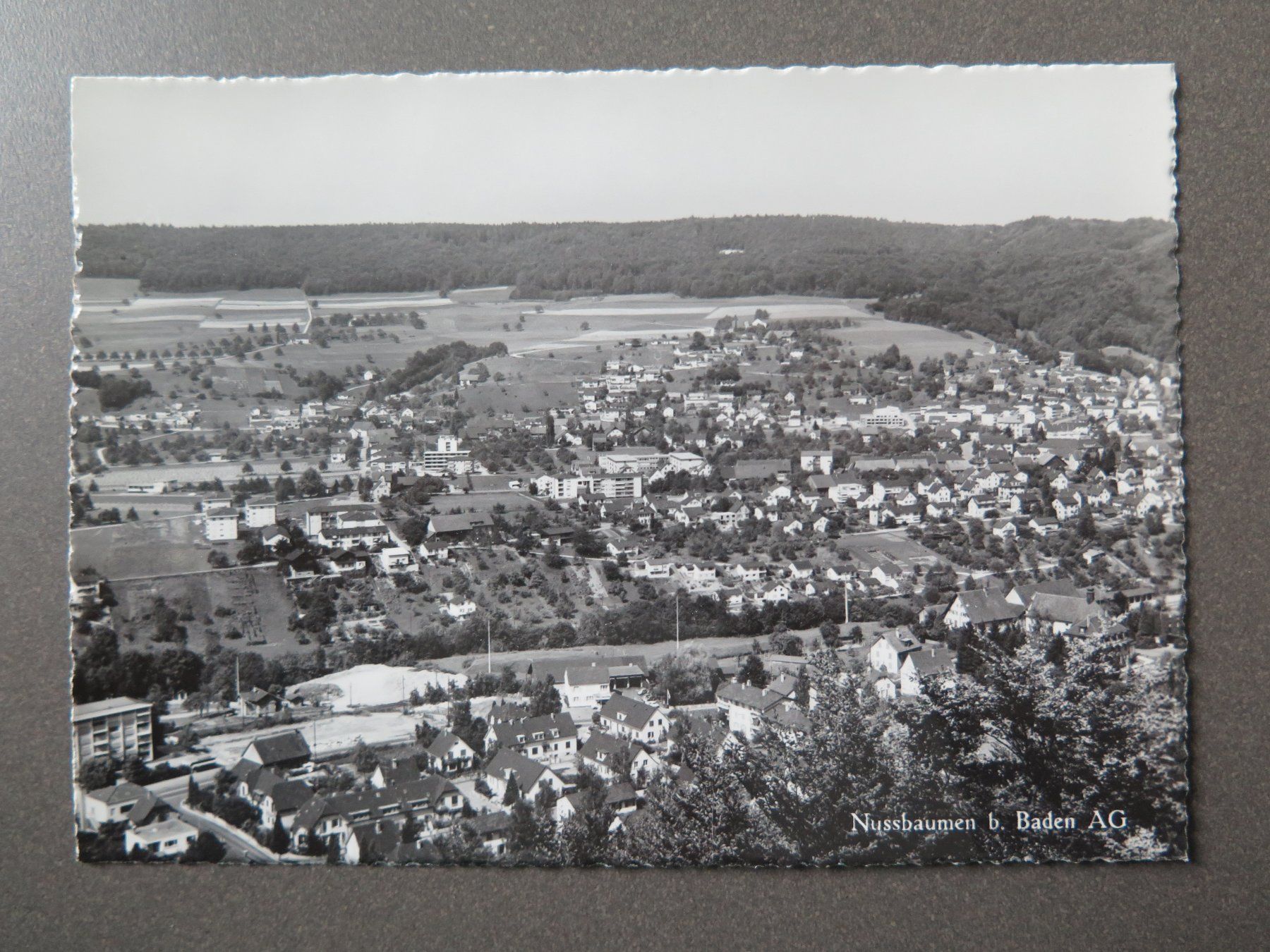 Cartoline postali: NUSSBAUMEN BEI BADEN - AG – Usato da Wittenbach venduto da lipasal