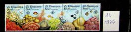 SEYCHELLES SÉRIE DE TIMBRES NEUFS** 1986. COTE 17 EUROS/U620