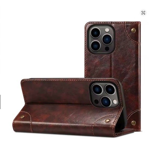 Apple Handys / Smartphones: Suteni - iPhone 15 Pro Echtleder Tasche – Neu und originalverpackt aus Matzendorf von BTCSwisswatcher 3