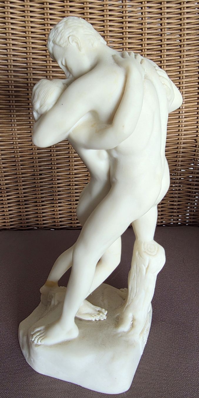 Sculture & Statue: Figur "Der Kuss", 31cm – Usato da Zeihen venduto da VerkaufsTalent2000 1