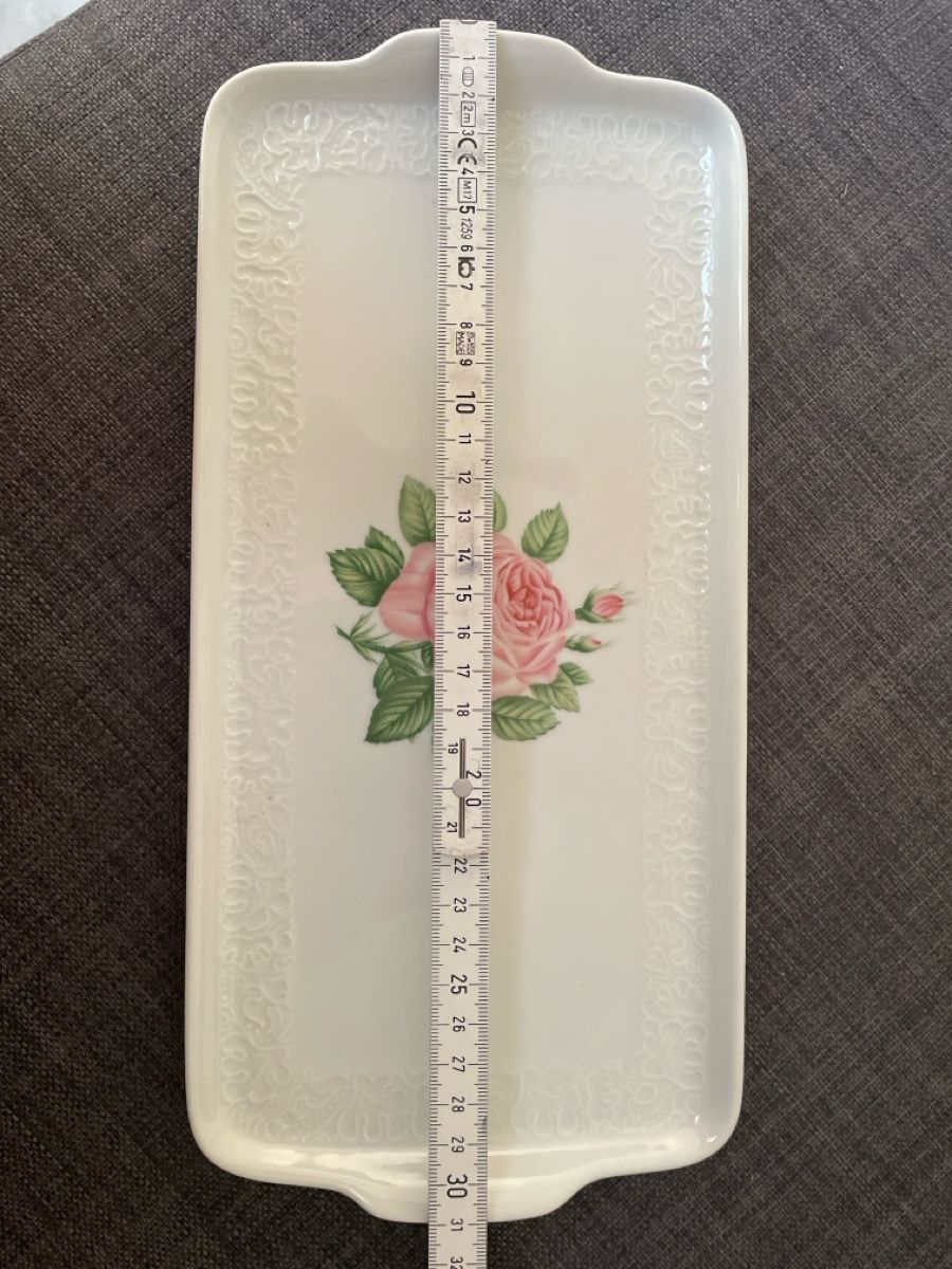 Arzberg Servierplatten: Servierplatte Arzberg Rose – Gebraucht aus Koppigen von BLUE_EYE7 3