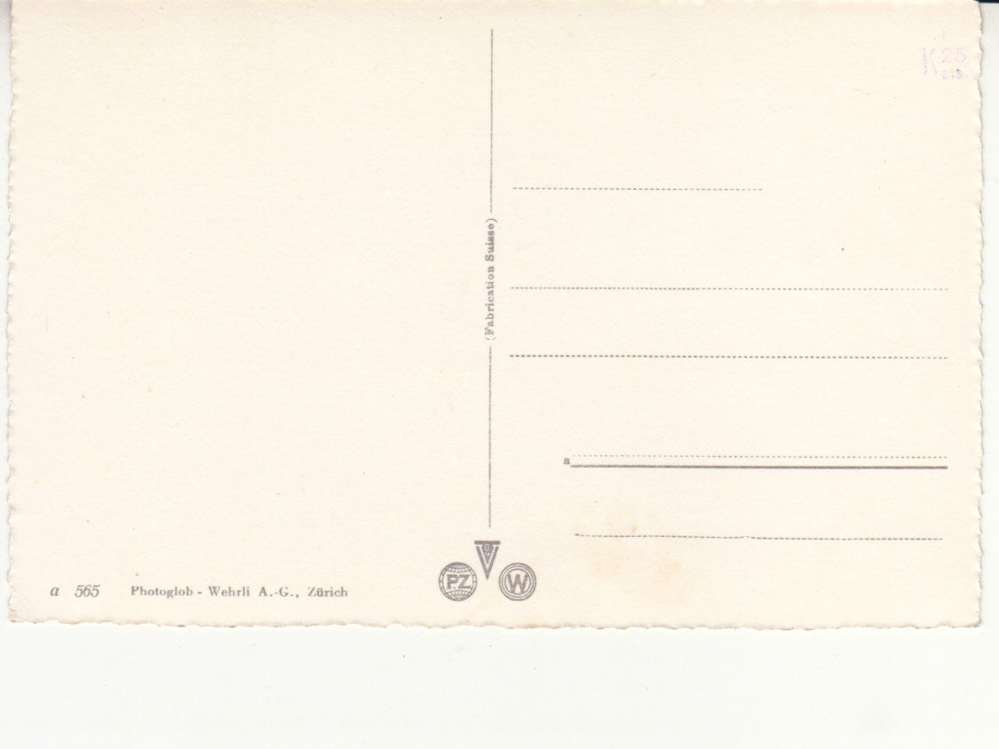Cartoline postali: Baar Dorfmatt ca. 1950 – Usato da Bürglen TG venduto da StampGraf 1