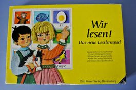 Vintage WIR LESEN # 15.103 von Ravensburger ca. 1957