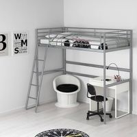Bett/ Hochbett (90x200 cm) IKEA SVÄRTA