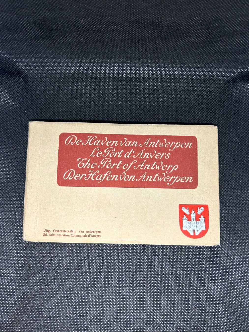 Cartoline postali: Vintage Poskarten Hafen Antwerp – Usato da Lausanne venduto da Weber1007