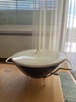 Rosenthal Schalen-Set B-Grau, Deckel & Gestell, Vintage