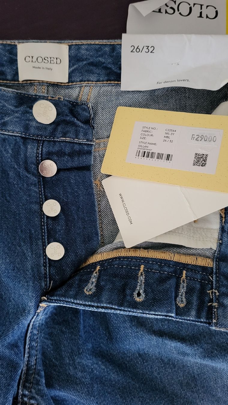 Closed Jeans: Neu Jeans Closed,  Grösse 26 – Neuf (Voir description) à Suhr par lul_87gh 3