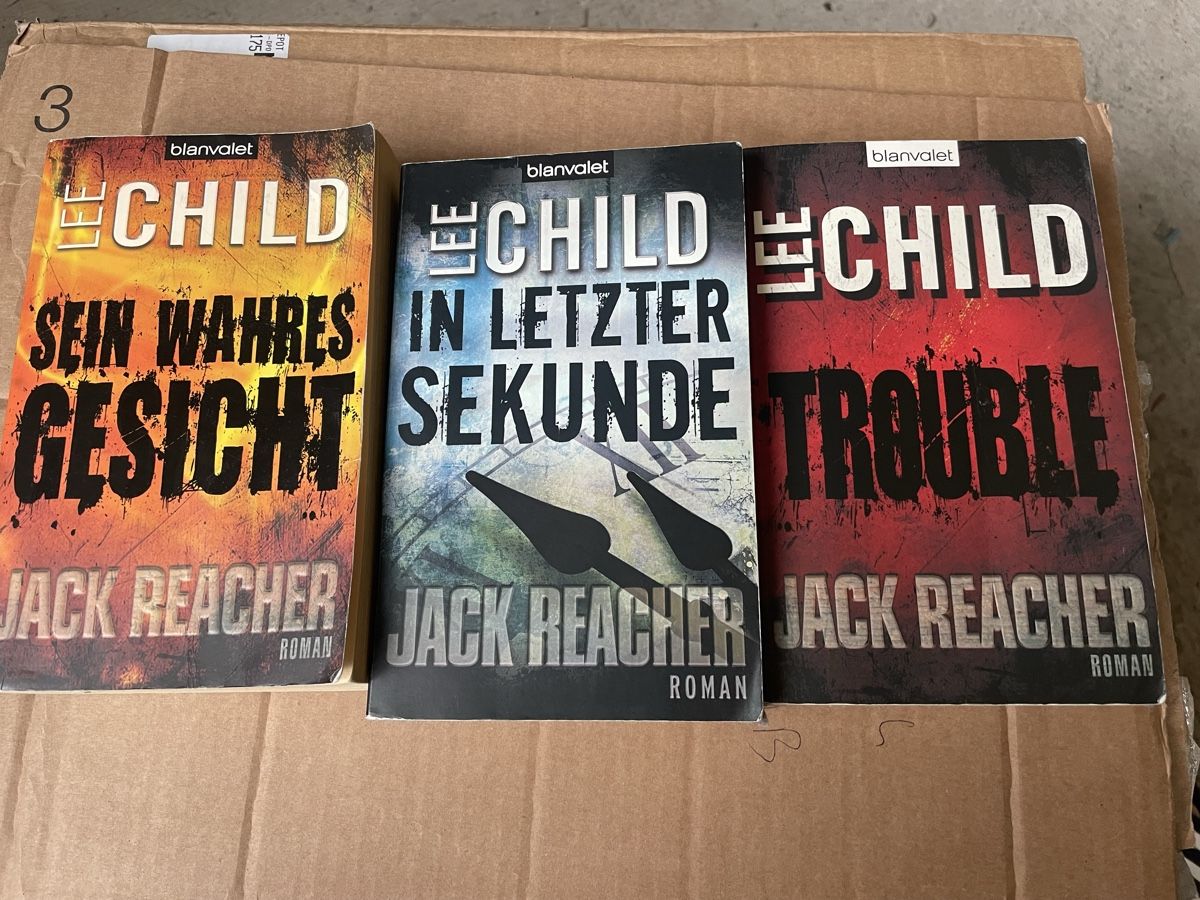 Libri: 3x Jack Reacher Romane "Lee Child" Sammlung  – Usato da Wattwil venduto da Weinachtsmann