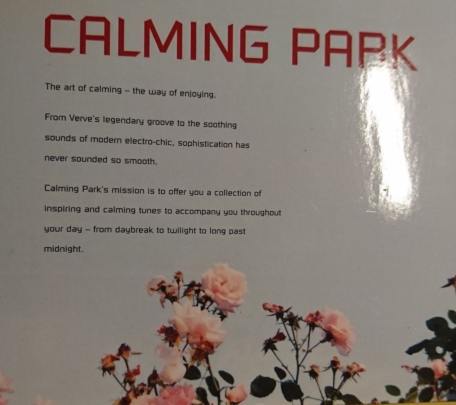 CDs: CALMING PARK – Gebraucht aus Zürich von Raz88 2