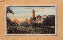 Porrentruy, Couvent & Eglise Catholique, circulée 1914