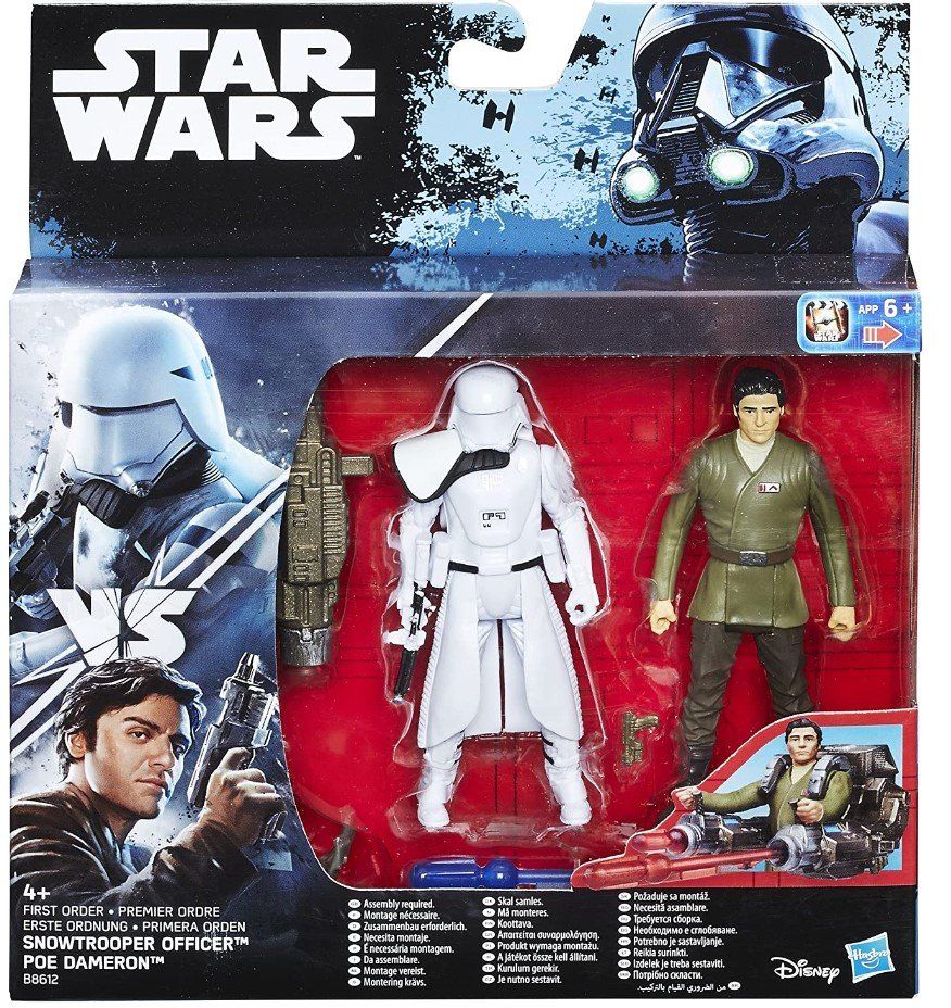 Star Wars Statuette: Star Wars Poe Dameron and First Order Snow Trooper – Nuovo e nell'imballaggio originale da Männedorf venduto da Molum 1