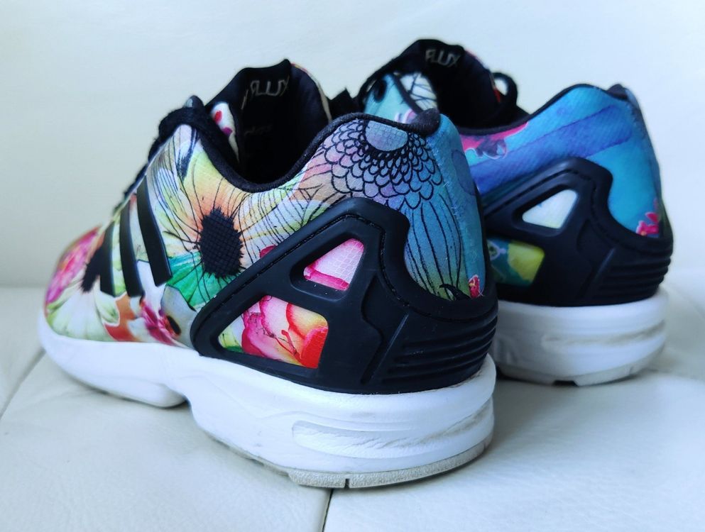 Adidas zx cheap flux blumenprint