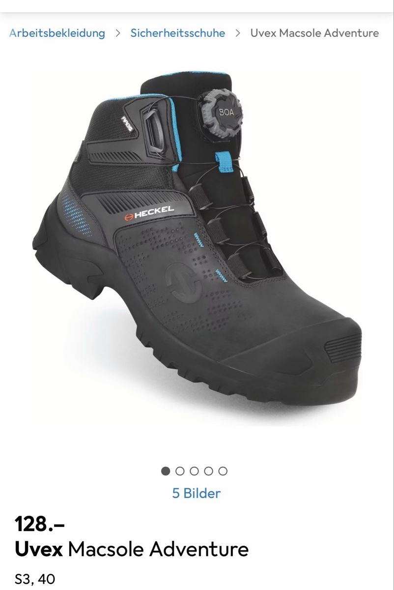 Herrenschuhe: Uvex Macsole Adventure – Neu und originalverpackt aus Aarau von rod_29kj