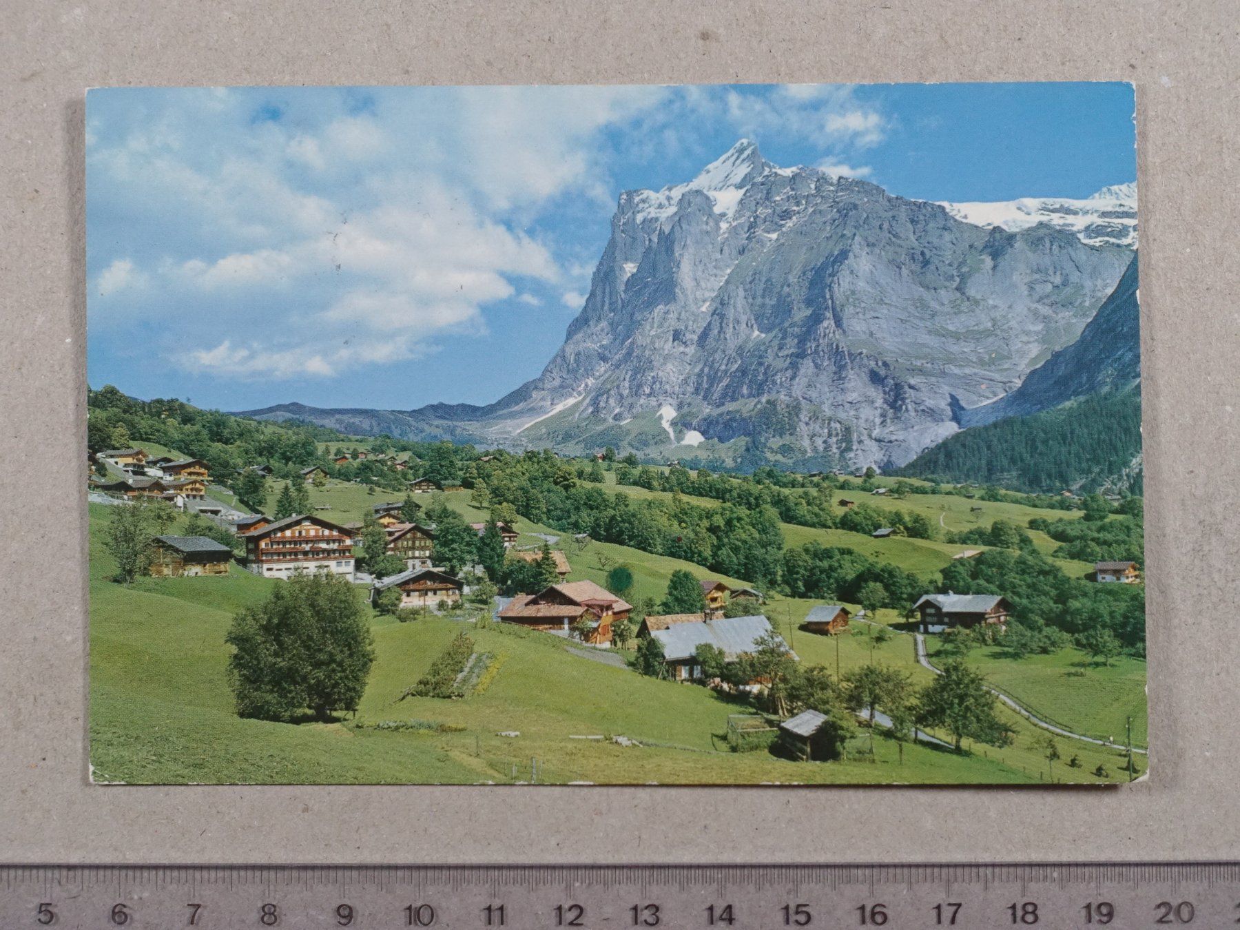 Cartoline postali: Grindelwald, 1966 – Usato da Lenzburg venduto da fh1