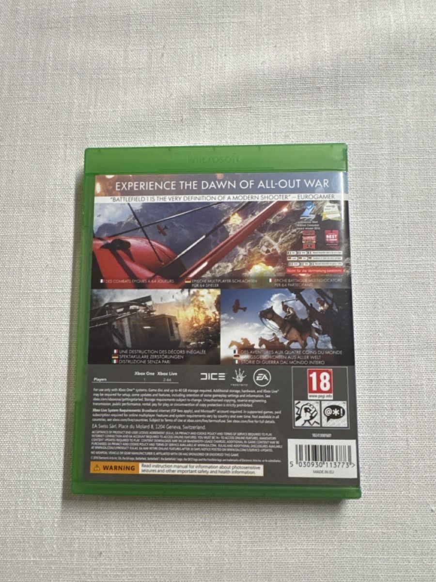 Spiele: Battlefield 1 for Xbox One – Gebraucht aus Wil SG von eid_m7ks 2