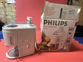 Entsafter Philips HR 2820 weiss mit Verpackung gebraucht