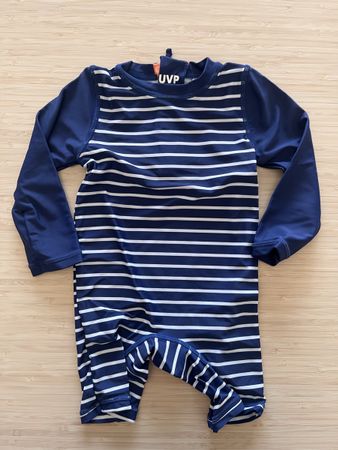 Combinaison maillot de bain bébé UVP 50+, taille 80