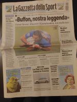 "LA GAZZETTA DELLO SPORT" IN GRÜN - SPECIAL EDITION!
