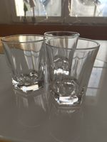 3 Stück Trinkglas / Tumbler / Whiskeyglas / Glas