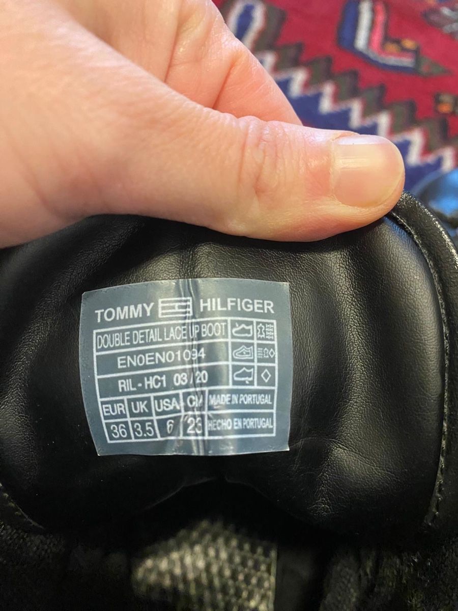 Tommy Hilfiger Scarpe da donna: Tommy Hilfiger Leder Boots Gr. 36 – Usato da St. Gallen venduto da Mit_Preisvorschlag 3