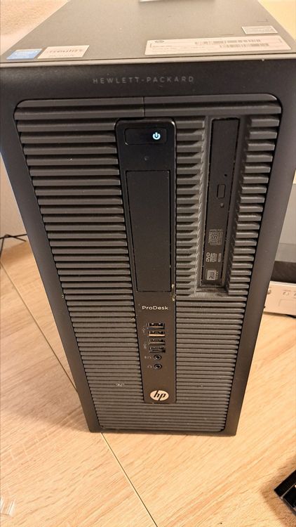 HP ProDesk 600 G1 TWR inkl. Monitor + Office 2019 Prof | Kaufen auf Ricardo