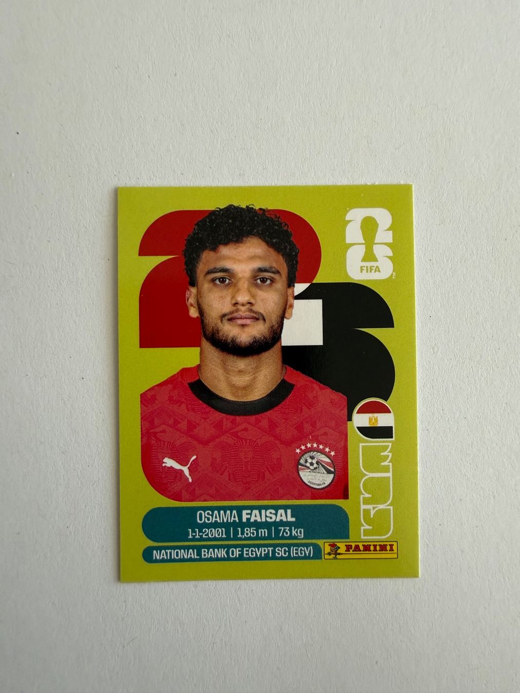 Panini Carte collezionabili: Faisal EGY16 - Panini CH Edition WM 2026 – Nuovo (secondo la descrizione) da Grenchen venduto da nicus_aveiro