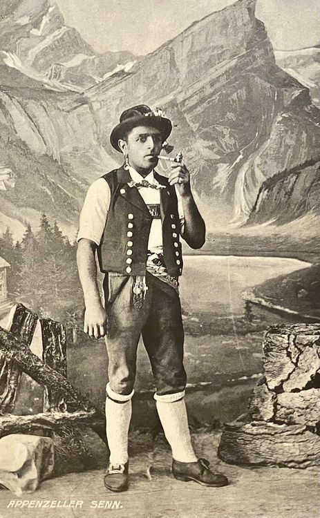 Alte AK Appenzeller Senn - Tracht | Kaufen auf Ricardo