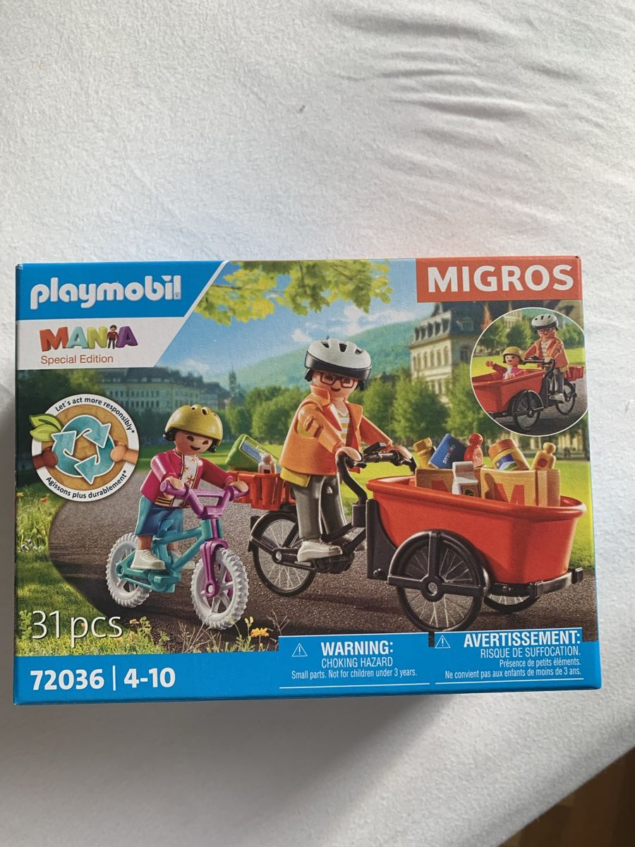 Playmobil Giocattoli: Playmobil Migros Mania , komplett – Nuovo e nell'imballaggio originale da Zürich venduto da baby0022