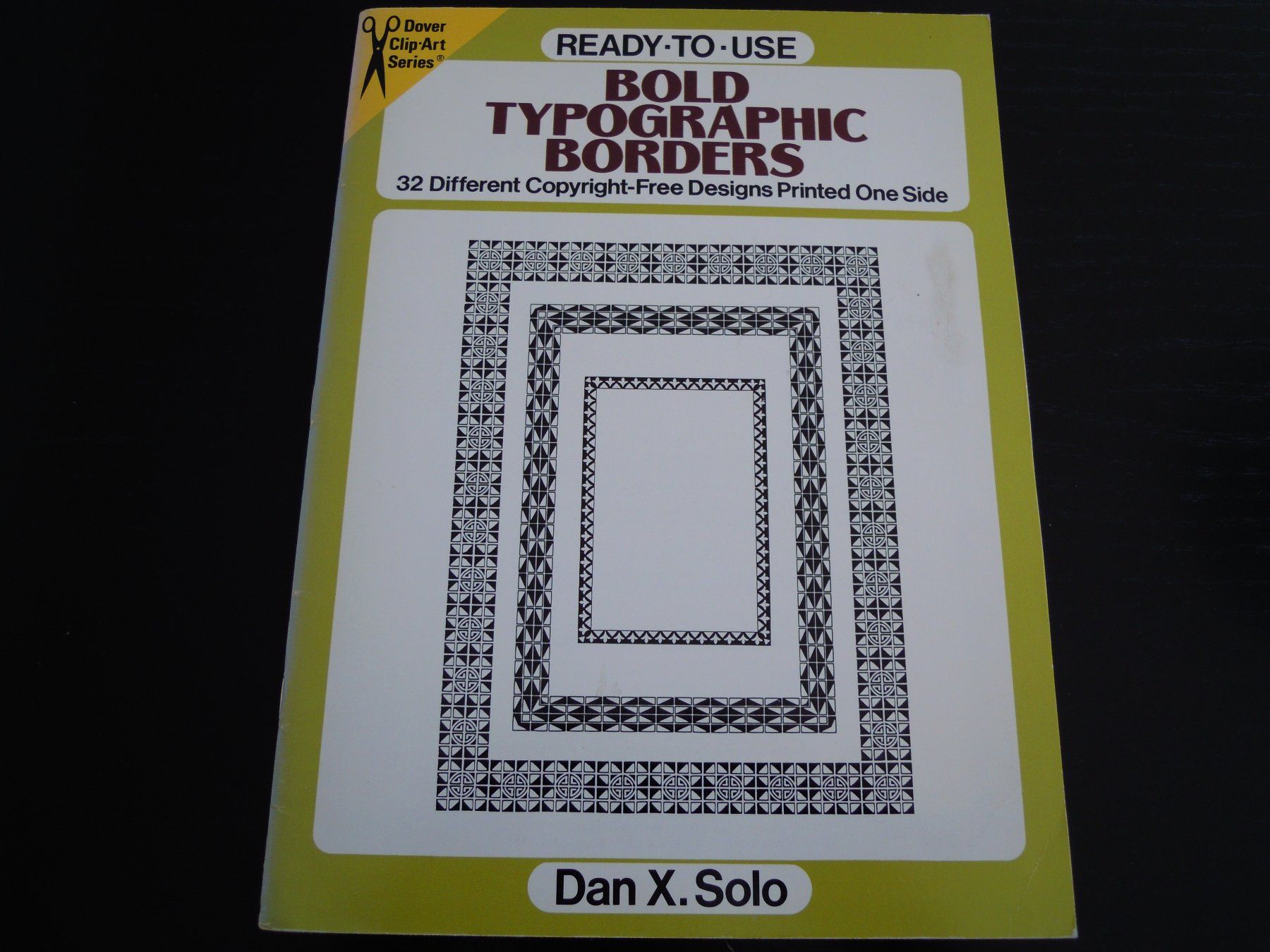 Bücher: Bold Typographic Borders by Done X. Solo – Neu (gemäss Beschreibung) aus Hünibach von keypin01