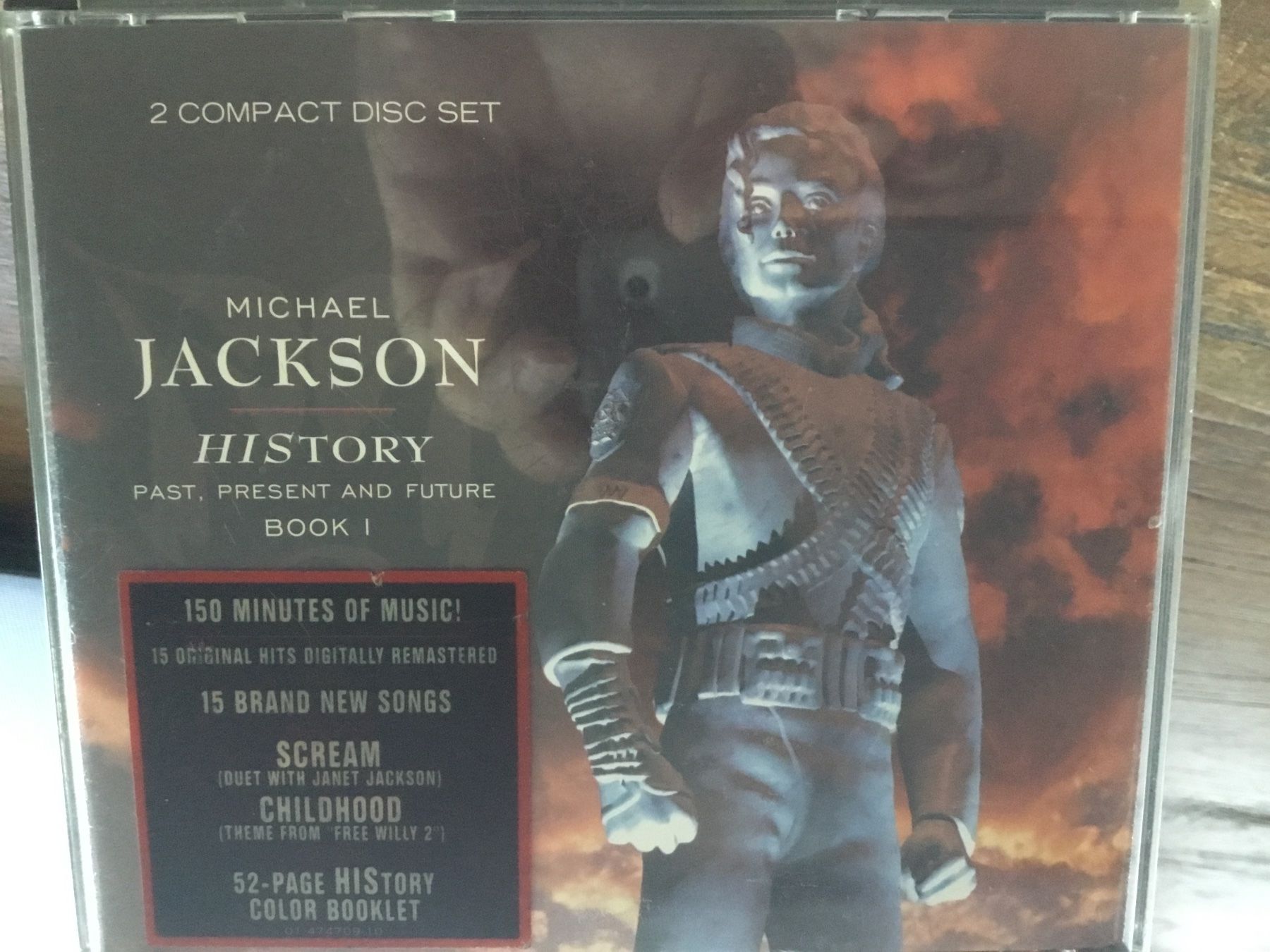 CD: Michael Jackson History   🎸 – Usato da Thierachern venduto da sweden08
