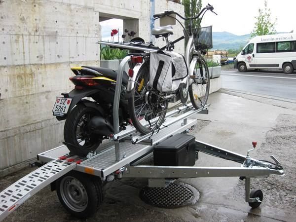 Wheely Rimorchi: Wheely UA 750 Roller-/Motorradanhänger – Nuovo (secondo la descrizione) da Altendorf venduto da Yellow3 2