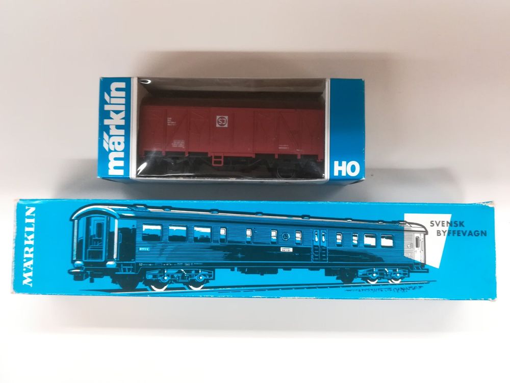 Lot De 8 Wagons Märklin HO – Occasion Pour Train Miniature
