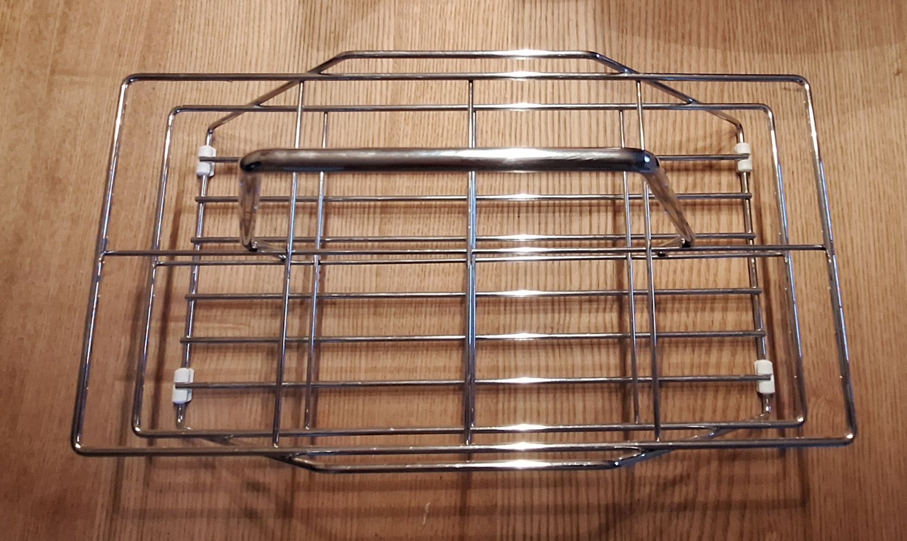 Elettrodomestici da cucina: Flaschentrage, Chromstahl, – Usato da Adlikon b. Andelfingen venduto da Kraemse