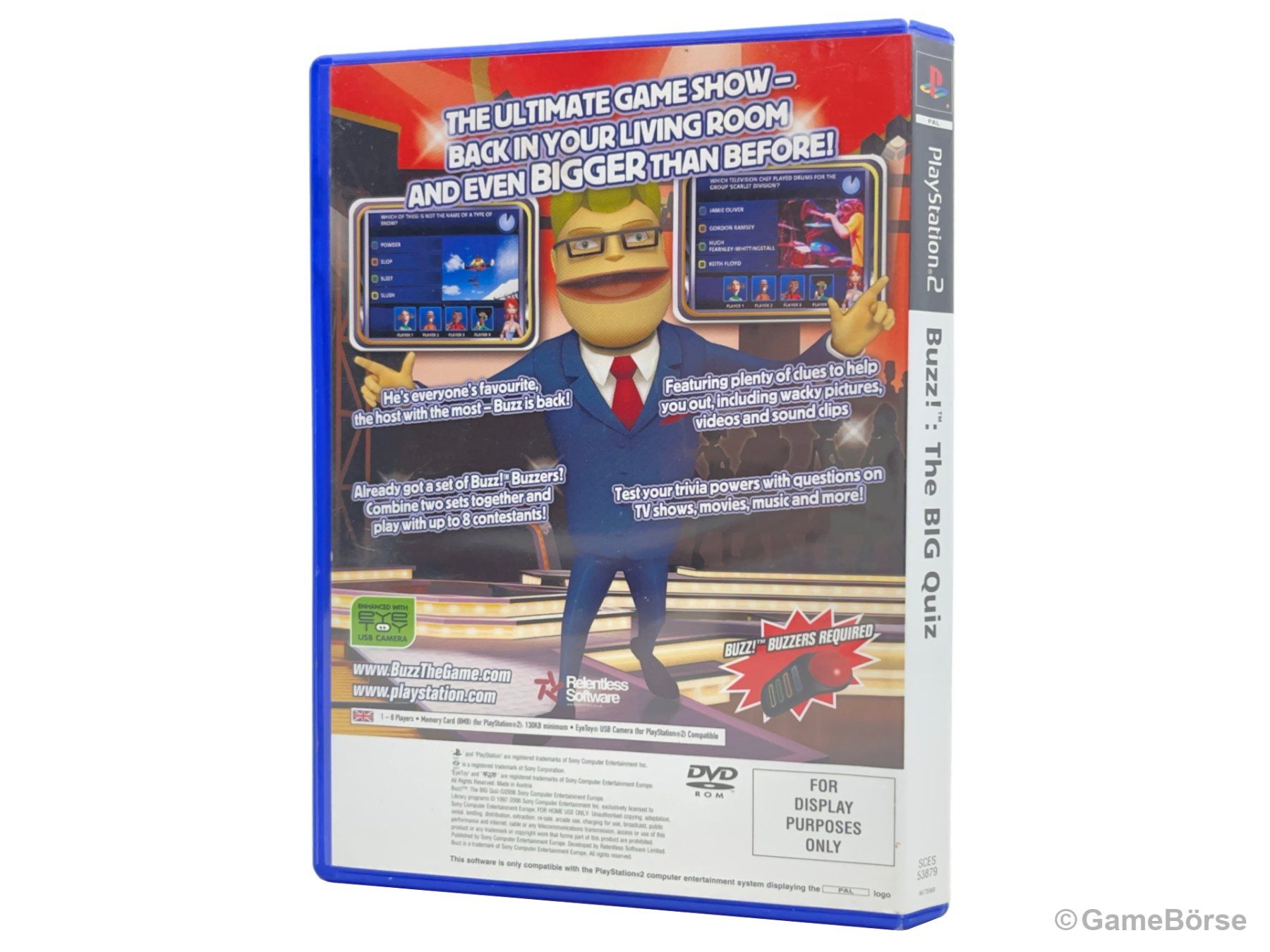 Sony Spiele: PS2 Buzz The Big Quiz Promo Version – Gebraucht aus Stettfurt von GameBoerse 1