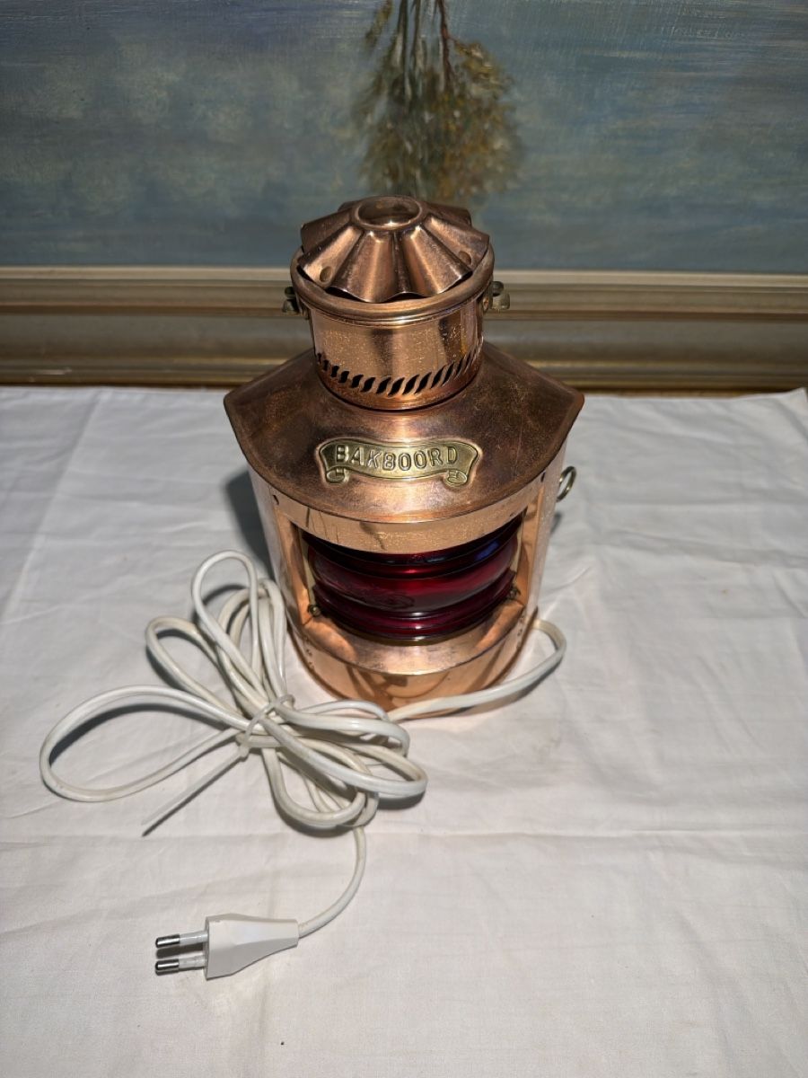 Lampade: Vintage Schiffslampe Backbord Lampe – Usato da dietikon venduto da fernando011 6