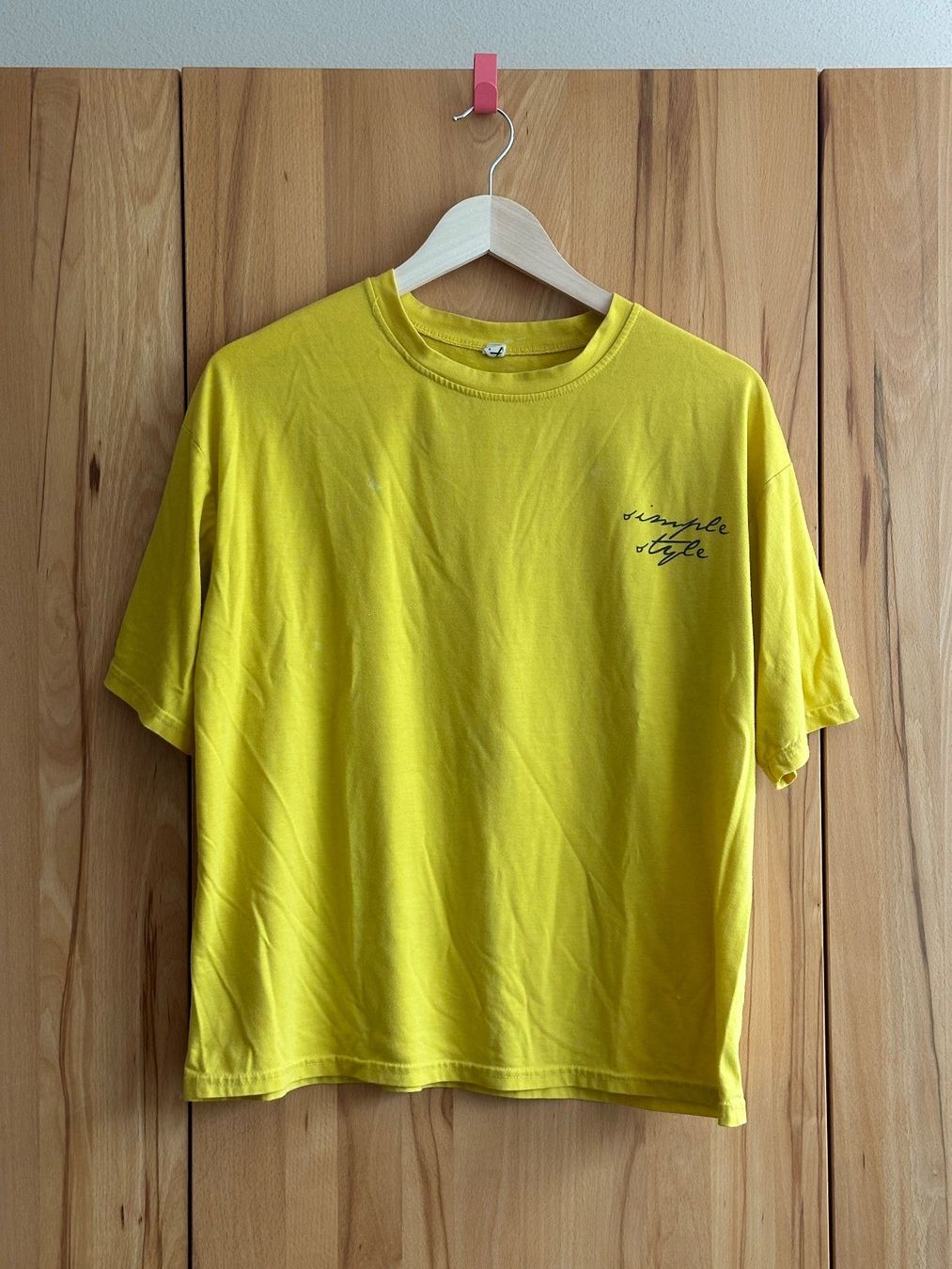 T-Shirts: Gelbes T-Shirt, Gr. M – Gebraucht aus Schlieren von car_2bwb