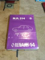 Original Werkstatthandbuch 2 Bände Renault R14 Reparaturanl.