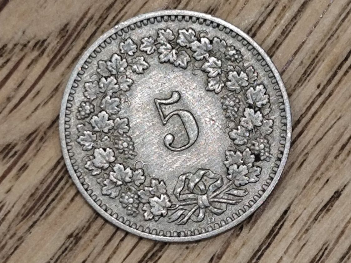 Alle Münzen: ==> 5Rp 1889 -ss <== – Gebraucht aus Bern von b.man_is_back 2