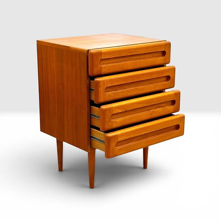 Commodes: Mid Century dänische teak Kommode – D'occasion à basel par vintory.ch 5