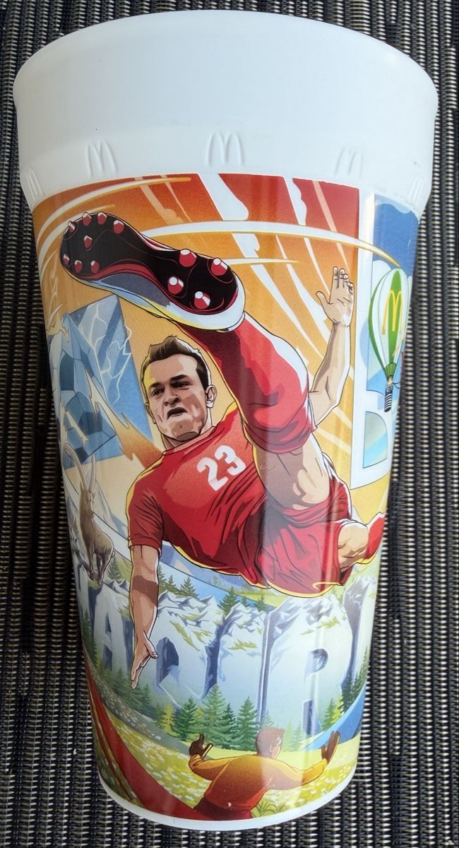 Contenitori & Simili: McDonald’s WM-Becher: Shaqiri – Nuovo (secondo la descrizione) da Emmenbrücke venduto da MZJackson 2