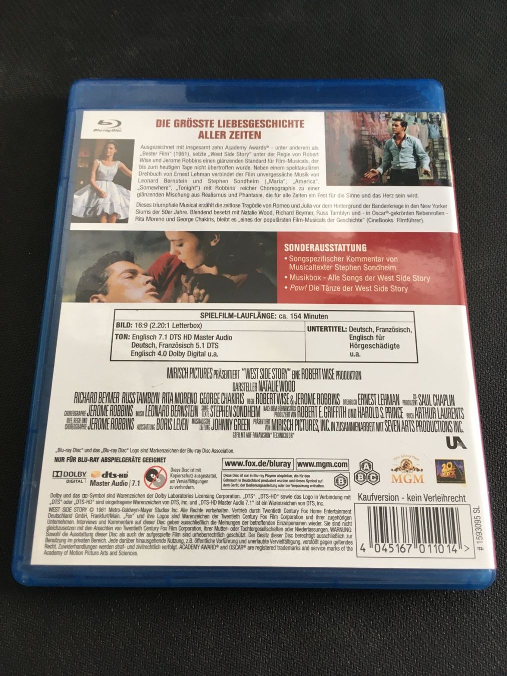 Tutti i DVDs: West Side Story [Blu-ray] – Usato da St.Gallen venduto da MedienJoe 1
