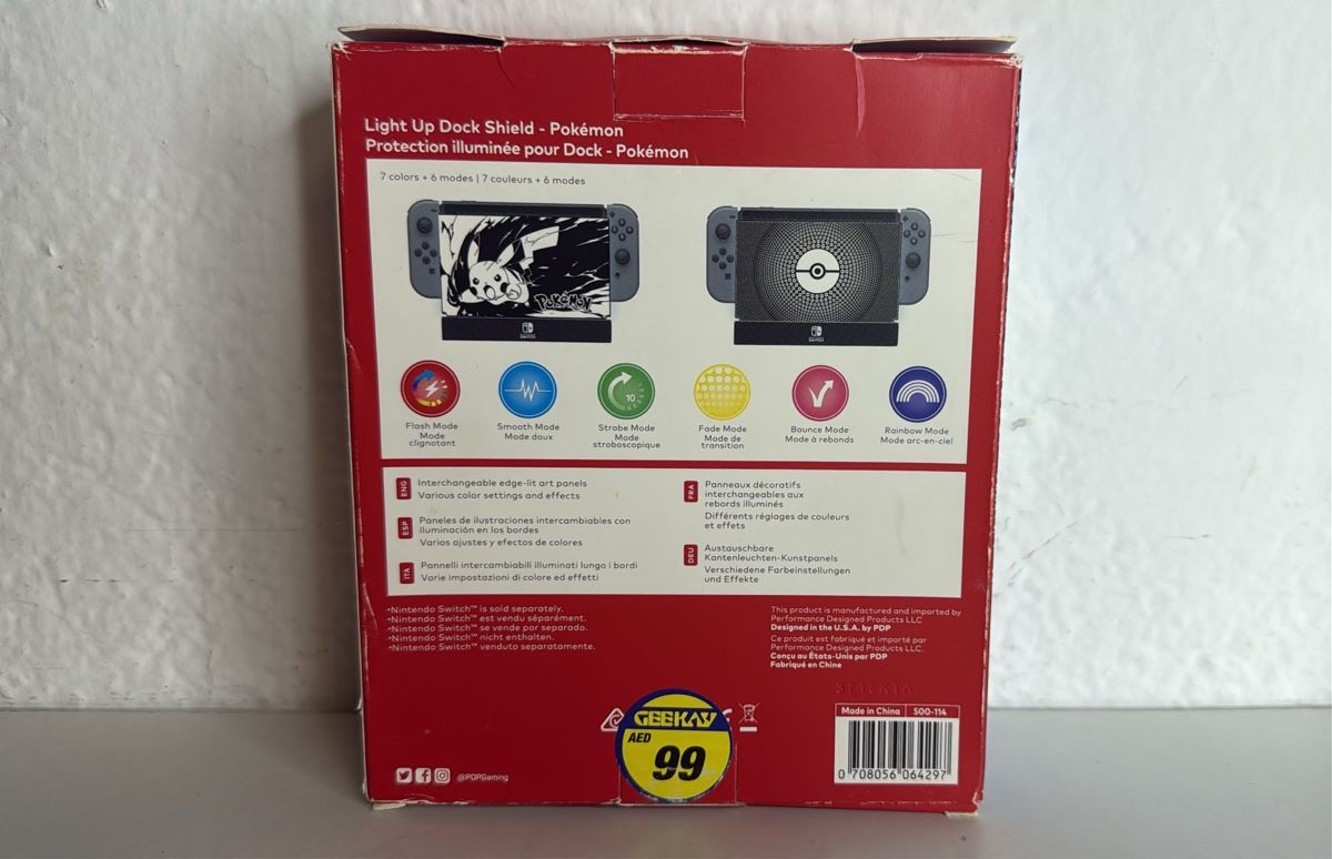 Nintendo Console: Nintendo Switch Light Up Dock Shield Pokémon - New – Nuovo (secondo la descrizione) da Ehrendingen venduto da bubulence 2