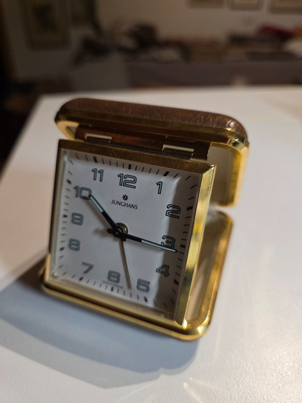 Junghans Sveglie: Antiker Wecker Uhr, Reisewecker Junghans Mid Century – Usato da Walterswil BE venduto da Lonitti 4