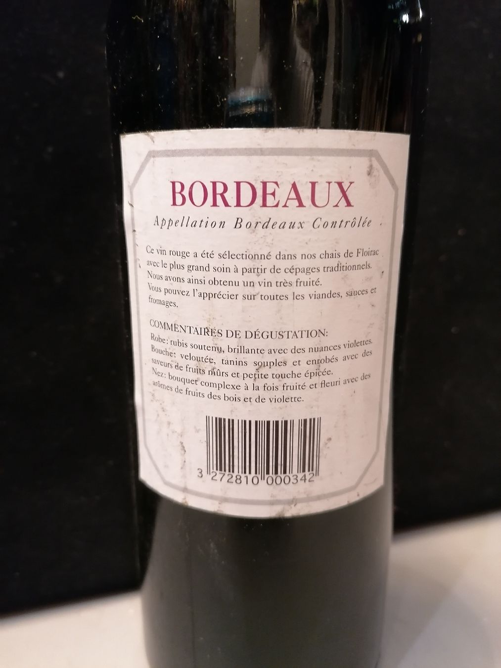Vino: Vin rouge Comte de Brémond Bordeaux 1998 – Nuovo (secondo la descrizione) da Genève venduto da Leboucheoreilles 4