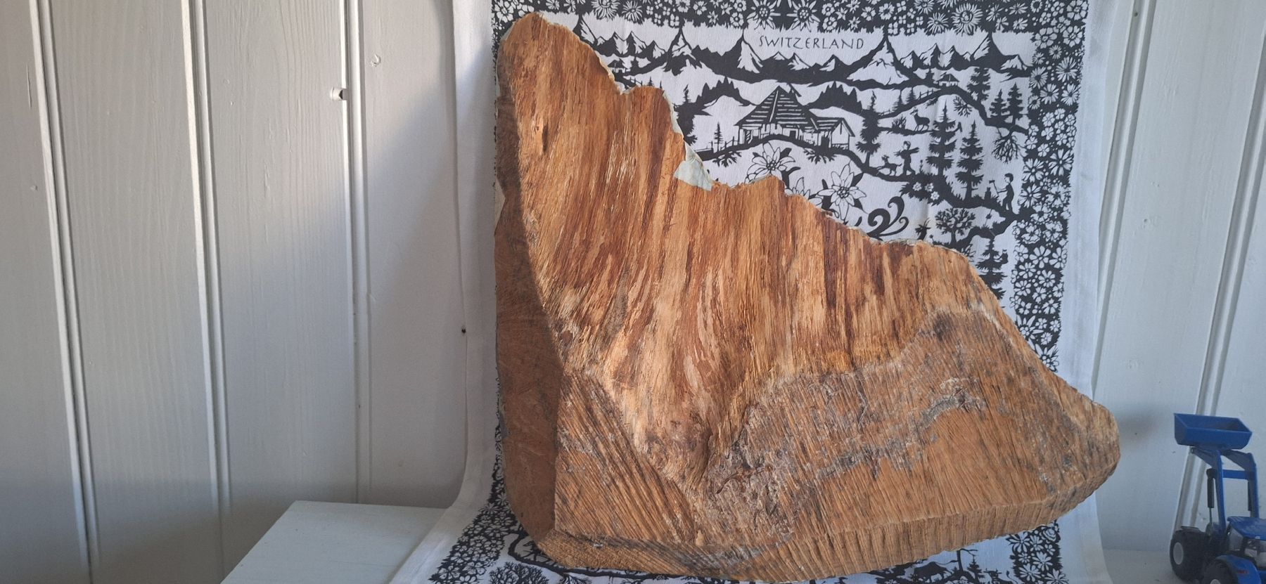 Foto & Immagini: Holzbild mit Kühen und Blumenwiese – Usato da Matten b. Interl venduto da Daeni_2000 3