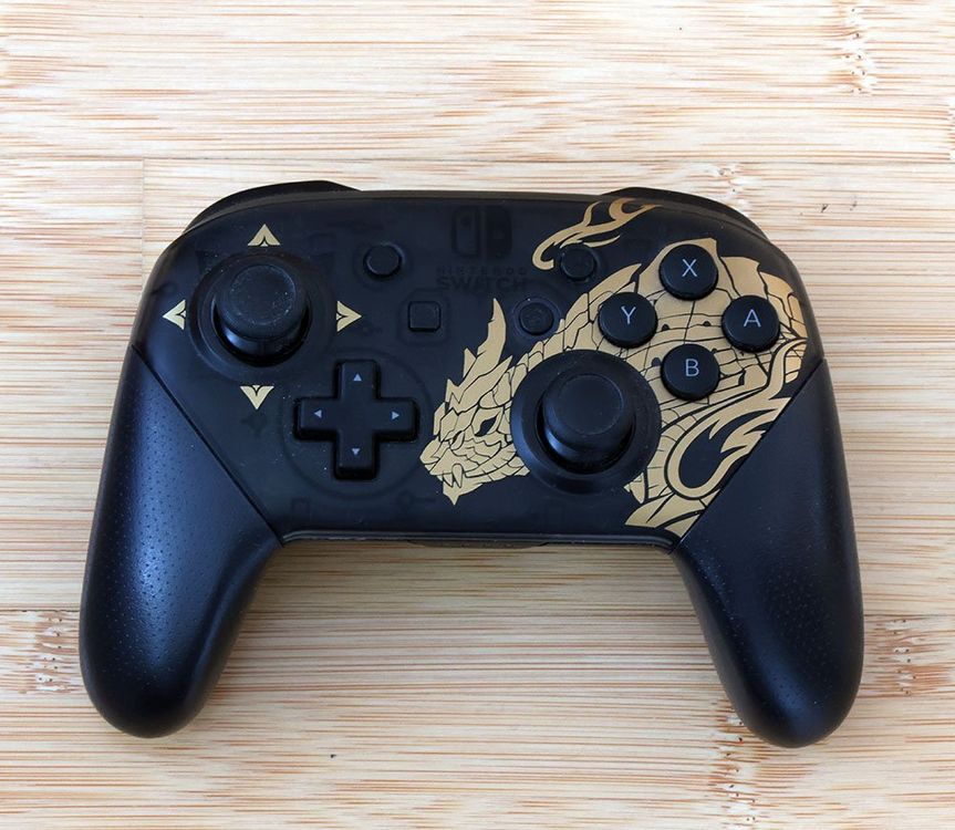 Nintendo Switch Pro Controller - Monster Hunter Rise Edition (Gebraucht ...